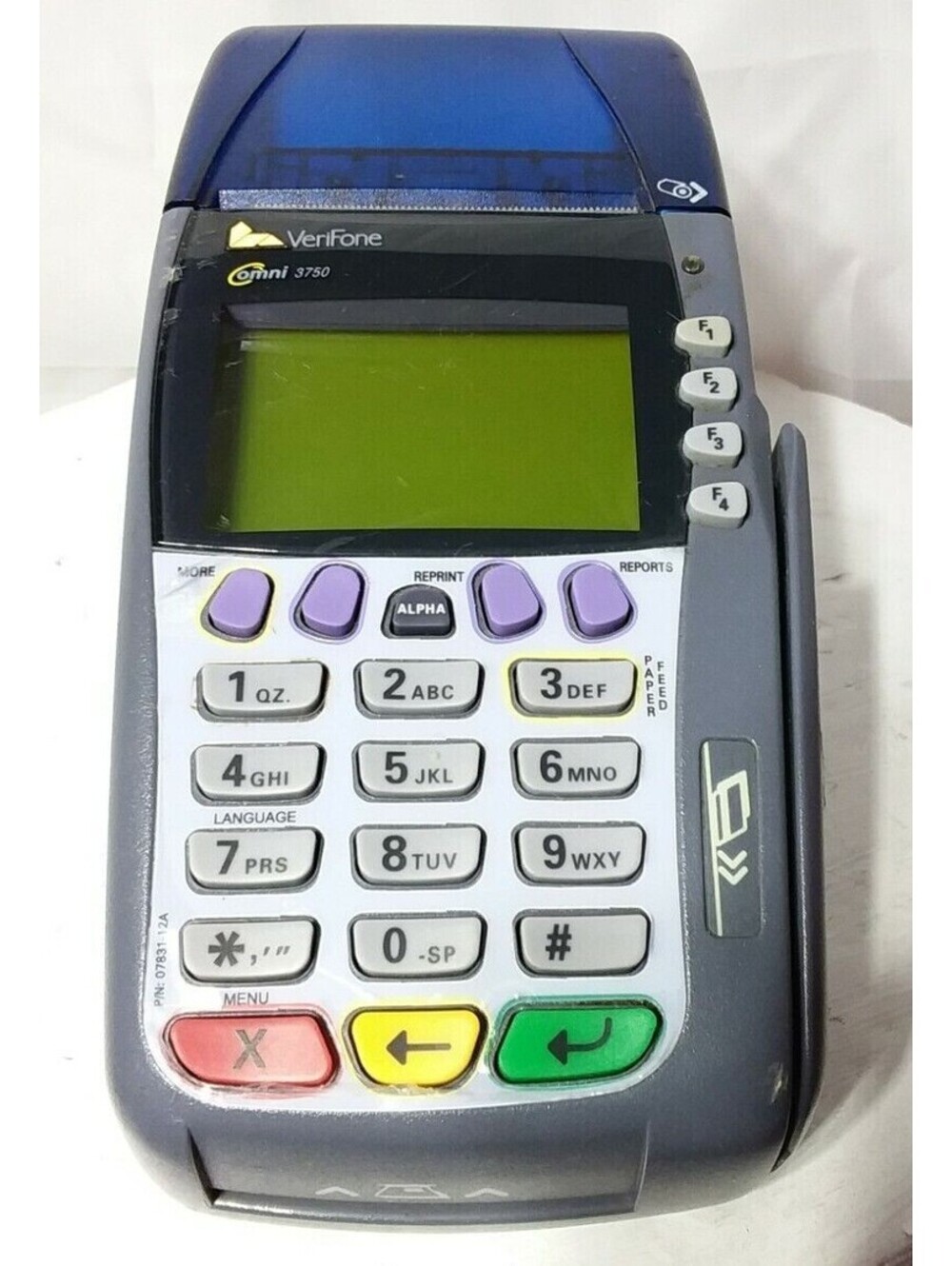 Verifone Omni 3740 POS Credit Card Terminal Countertop